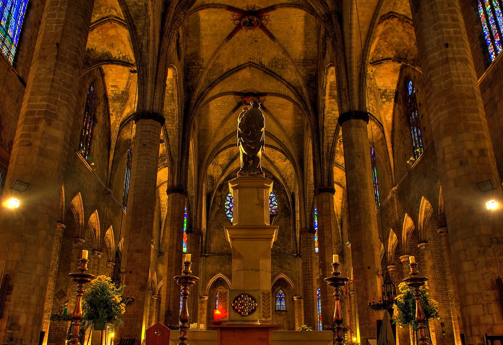 Iglesia Santa María del Mar, Barcelona. | Santa María del Ma… | Flickr