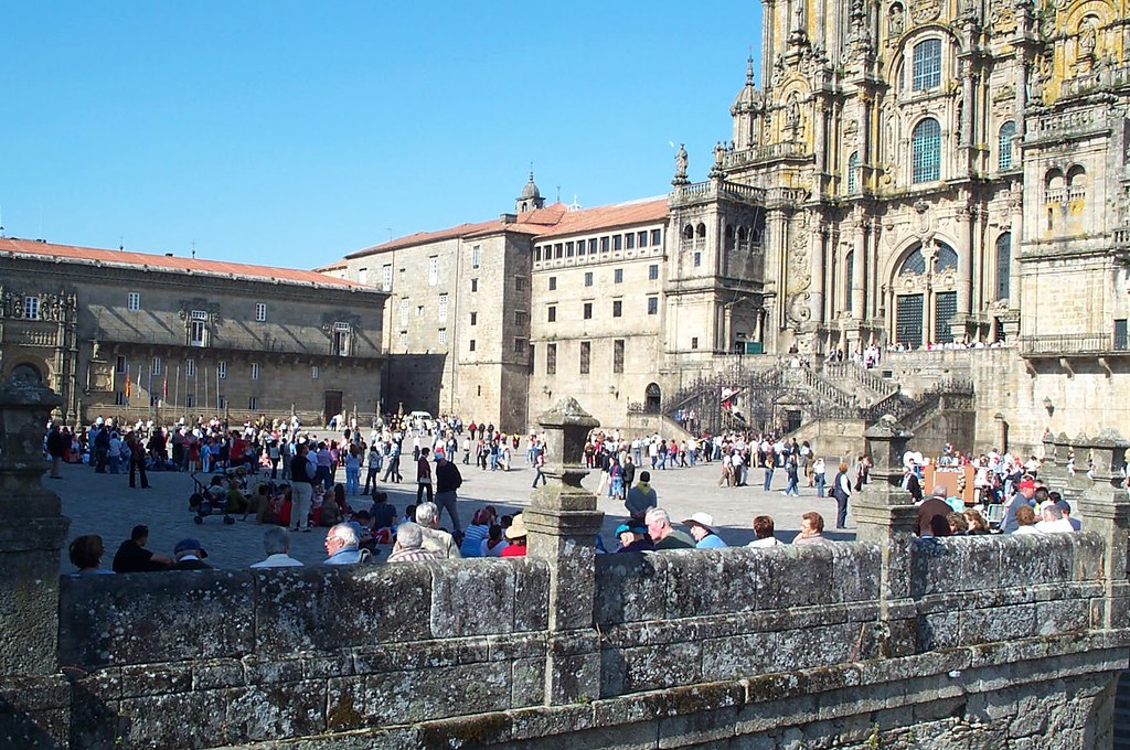 Plaza de obradoiro vistas a la catedral | Foto de la Plaza d… | Flickr