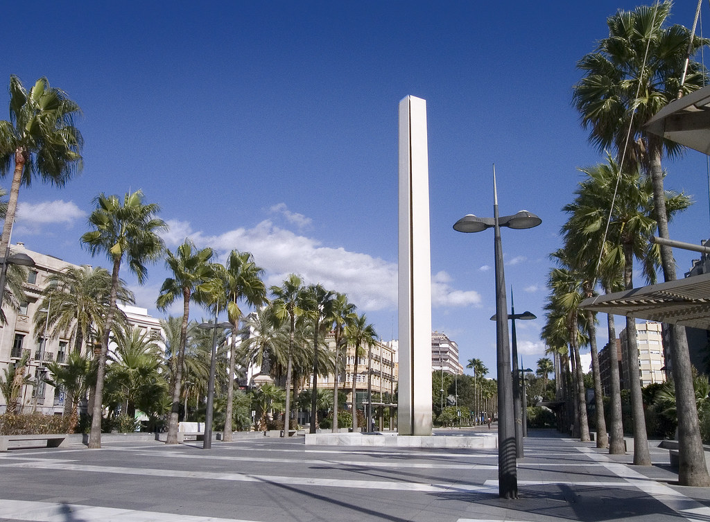 Obelisco de la Rambla - ALmeria | Una vez más... nuestro obe… | Flickr