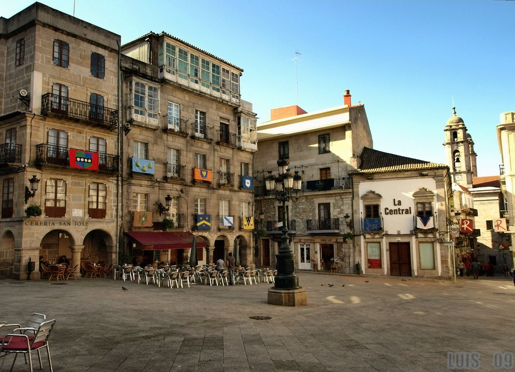 GALICIA. Plaza de la Constitución (casco viejo de Vigo). | Spain travel, Spain and portugal, Places to go