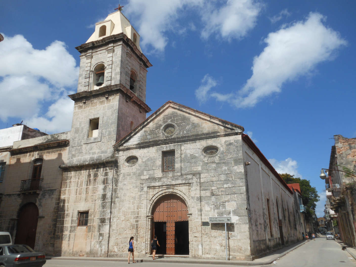 La Iglesia del Espíritu Santo en la Habana Vieja, Cuba