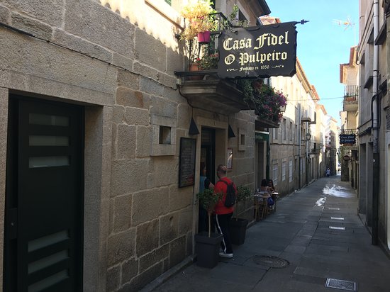 carta: fotografía de Casa Fidel - O Pulpeiro, Pontevedra - Tripadvisor