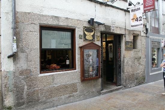 MESÓN 42, Santiago de Compostela - Menú, Precios y Restaurante Opiniones - Tripadvisor